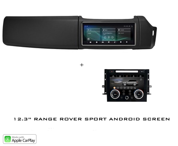 Land Rover 2 x Touchskærm Upgrade til facelift af Range Rover Sport L494 - fra 2014-2018 - Apple CarPlay & Android